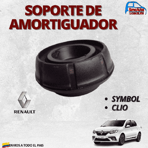 [1735] SOPORTE AMORTIGUADOR SYMBOL-CLIO 