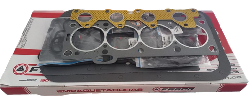 [C1002G] EMPAQUETADURA MOTOR SANTRO I10 1.1 (COMPLETA) MK FRACO - RETEN EJE LEVAS/POLEA/CIGUEÑAL/SELLO VALVULA VERDE 