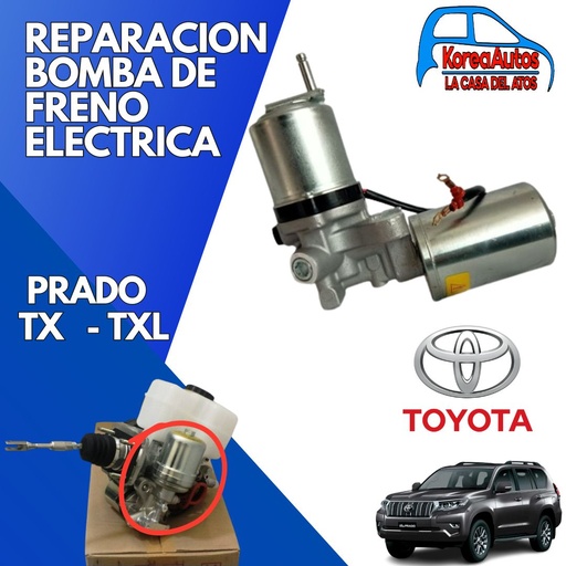 [6543] REPARACION HIDROBOOSTER TOYOTA PRADO TX TXL 47070-60050