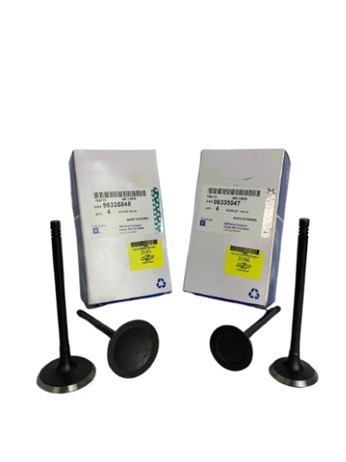 [3104] JUEGO VALVULAS ESCAPE *8 AVEO OPTRA 1,4 1,6 ORIGINAL  96896008