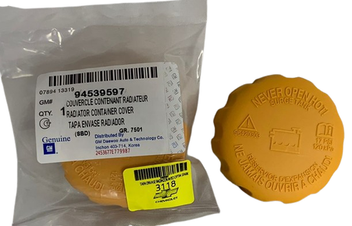 [3118] TAPA DEPOSITO RADIADOR AVEO OPTRA SPARK  94539597