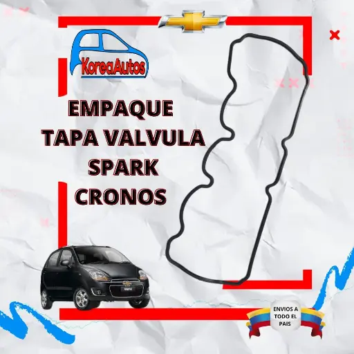 [30196] EMPAQUE TAPA VALVULA SPARK CRONOS MKA GM  96325175