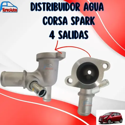 [1105] DISTRIBUIDOR AGUA CORSA SPARK 4 SALIDAS  96666227