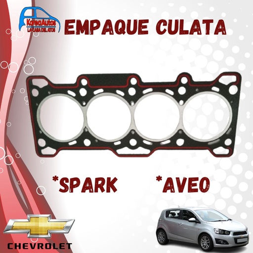 [30276] EMPAQUE CULATA CHEVROLET SPARK CRONOS 1.0  96325170