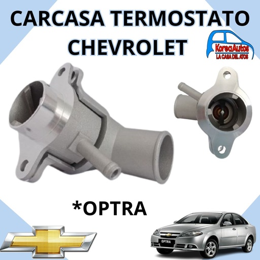 [30280] CARCASA TERMOSTATO OPTRA 1.4 1.6 METALICA  96407677