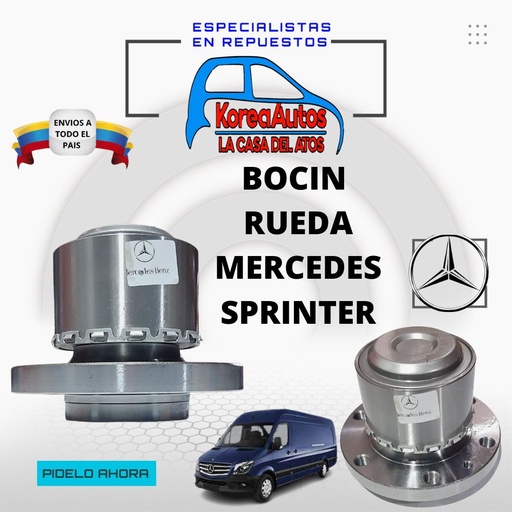 [6113] BOCIN RODAMIENTO MERCEDES SPRINTER 525 VOLKSWAGEN CRAFTER 