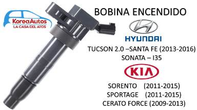 [5010] BOBINA MOBIS IX35 2.0 SONATA I35 SANTA FE  SORENTO SPORTAGE CERATO FORTE   273003F100