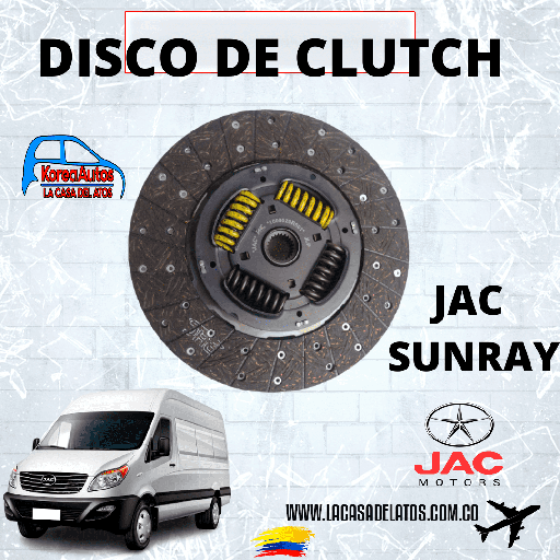 [11249] DISCO CLUTCH JAC SUNRAY  1600020r001