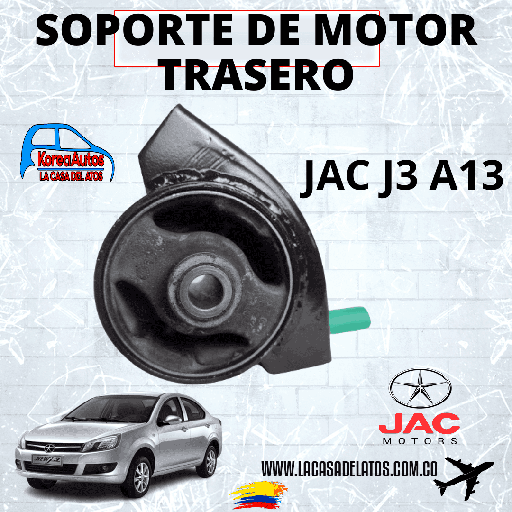 [11254] SOPORTE MOTOR TRASERO JAC J3 A13  1001400U8130