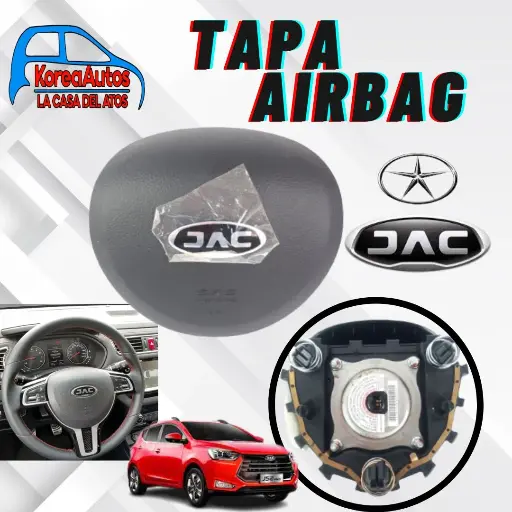[11258] TAPA AIRBAG CON BOLSA AIRE Y DETONADOR JAC  
