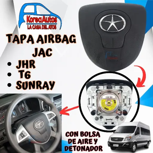 [11262] TAPA PITO AIRBAG  JAC JHR MOD 2020 EN ADELANTE T6  5820010U2150