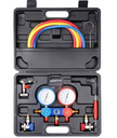 MANOMETRO AIRE ACONDICIONADO CAJA NEGRA - I.O COMPANY - 4937A