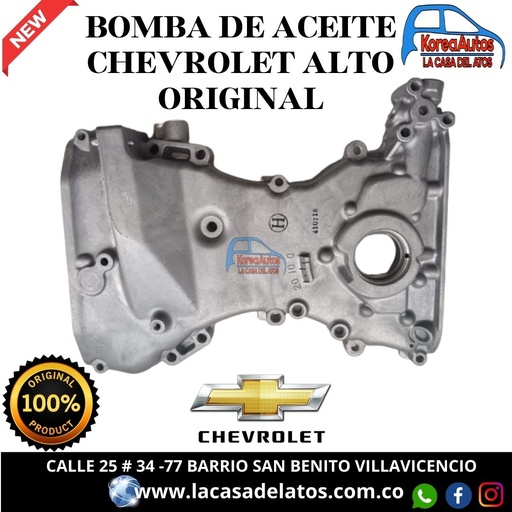 [C4509] BOMBA ACEITE CHEVROLET ALTO ORIGINAL