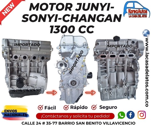 [11317] MOTOR CHANA HAFEI 1.3 JUNYI - REF. DAM13R