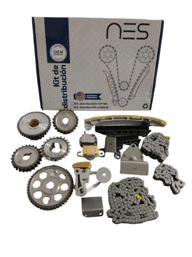 [C4621] KIT REPARTICION CADENA SUZUKI GRAND VITARA 2.5/XL7 2.7 NES  TKSU607801G (17 PC)