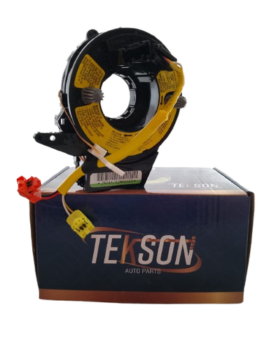 [C91199] CINTA AIRBAG MAZDA 3 5 2003 2008 2 CABLES CON PACHA MARCA TEKSON BP4K-66-CSO 10674