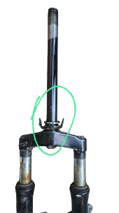 [ARCH2908] KIT ARANDELA CUNA Y RODAMIENTO CAÑA TENEDOR  MOTO AGUILA LEO GALAXI S5 POLAR   EVOBIKE 