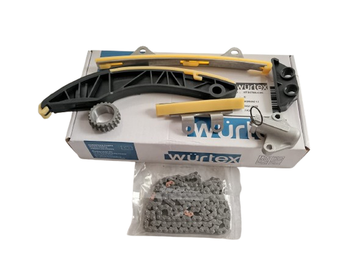 [C91267] KIT REPARTICION GRAND I10 1.2 KIA PICANTO ION 1.2 RIO 1.2 CADENA MARCA WURTEX 9952342 6 PIEZAS