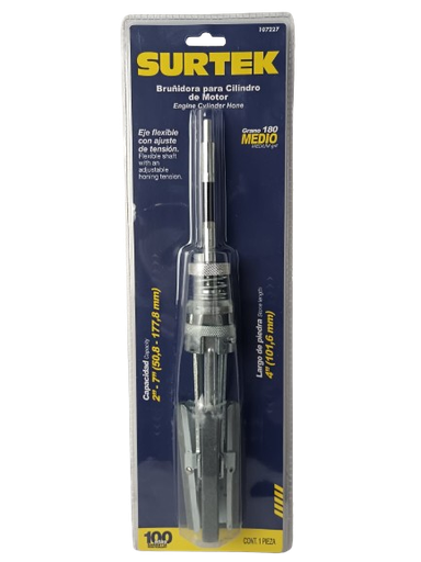 [X11498] BRUÑIDORA PARA CILINDRO MOTOR DE 2" A 7" SURTEK - 107227