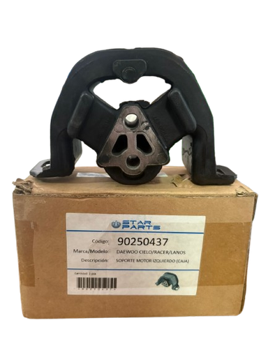 [C1147A] SOPORTE MOTOR IZQUIERDO DAEWOO CIELO/ESPERO/LANOS MARCA STAR PARTS 90250437