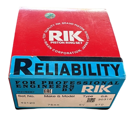 [C3830C] ANILLOS CORSA 1.3 STD  MARCA RIK 40120