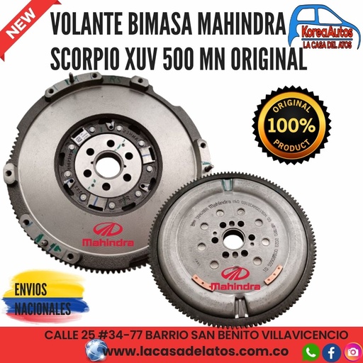 [80174] VOLANTE BIMASA MAHINDRA SCORPIO XUV 500 SCORPION MODELO NUEVO ORIGINAL 