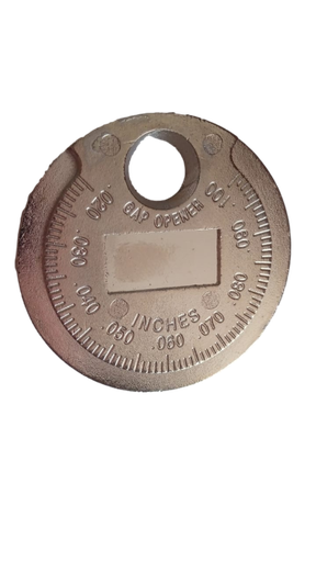 [X8065] GALGA CALIBRACION BUJIA TIPO MONEDA