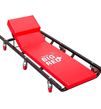 [X0043] CAMILLA PARA MECANICO 6 RUEDAS CABERCERA ABATIBLE