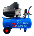 COMPRESOR DE AIRE 24LT ALPHA 6 MESES DE GARANTIA