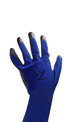 [X5029] GUANTE TELA MAS GOMA  TALLA 8