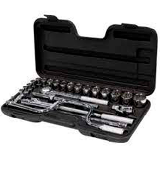 [X0070] DADOS SET 27PSC ACERO-CARBONO 