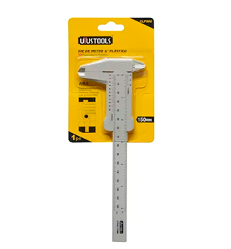 [X0060] CALIBRADOR PLASTICO PIE DE REY - CLP06U