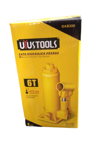 [X0150] GATO HIDRAULICO 6 TONELADAS UYU PESADA