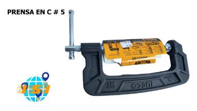 [0105] PRENSA NUMERO 5"  G CLAMP- HGC0105