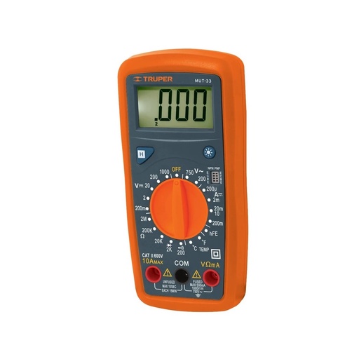 [10401] MULTÍMETRO DIGITAL - TRUPER 10401