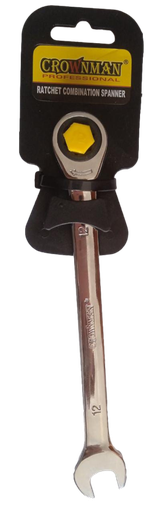 [04120] LLAVE MIXTA CON RACHET 12MM - 0412012