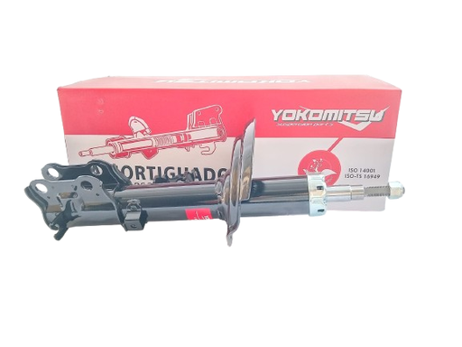 [C6833] AMORTIGUADOR ACCENT I25 RIO SPICE 2012-2016 DELANTERO-IZQUIERDO HIDRAULICO MARCA YOKOMITSU 7134221204
