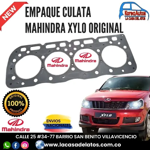 [80172] EMPAQUE CULATA MAHINDRA XYLO ORIGINAL 0302BB0201N