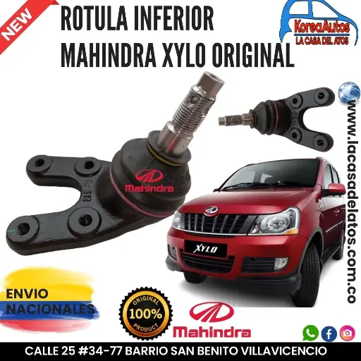 [80173] ROTULA INFERIOR MAHINDRA XYLO ORIGINAL 0401BA2280N