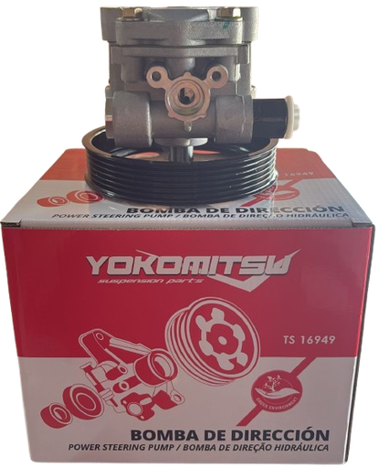 [C9931] BOMBA DIRECCION HIDRAULICA CON POLEA DODGE JOURNEY 2.4L 3.5L 3.6L 2008-2019 MARCA YOKOMITSU -7114145810