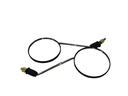 ESPEJOS CIRCULARES ROSCA 8" PULGADAS BICIMOTO AGUILA, LEO, SOL, PRIMAVERA, RAYO, GALAXY EVOBIKE, AGUILA ROADMASTER
