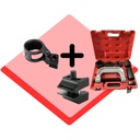 EXTRACTOR DE BUJES ROTULAS Y PERNOS + EXPANSION DE PORTAMANGUETA + EXTRACTOR TUERCA AXIAL