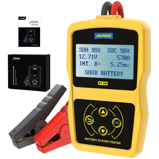 [X10840] PROBADOR DE BATERIA DE COCHE 12 V 100 â€“ 2400 CCA