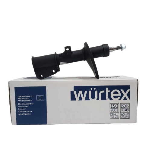 [C91687] AMORTIGUADOR DELANTERO RENAULT TWINGO 8 VALVULAS-16 VALVULAS IZQUIERDO ACEITE SISTEMA ANTIREBOTE MARCA WURTEX 9948854