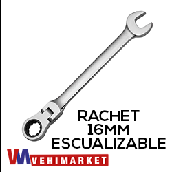 [X10957] LLAVE MIXTA RACHET 16MM ESCUALIZABLE IO COMPANY