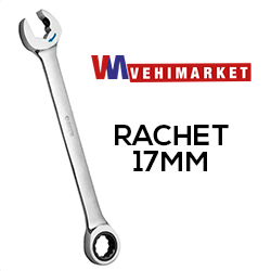 [X10958] LLAVE MIXTA RACHET 17MM IO COMPANY - 3120