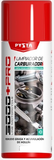 [X11000] LIMPIADOR CARBURADOR Y CUERPOS DE ACELERACION  PYSTA 120ML