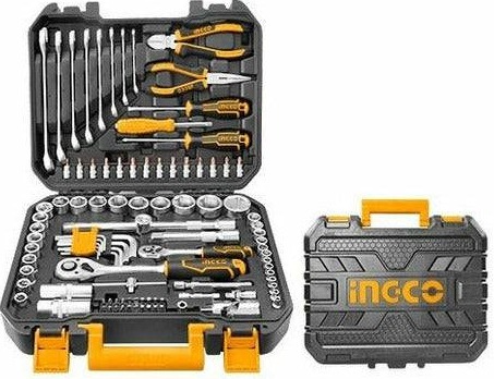 [X11084] JUEGO DE HERRAMIENTAS MANUALES 100PZS - INGCO