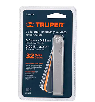 [14397] CALIBRADOR BUJIAS Y VALVULAS 32 HOJAS 14397