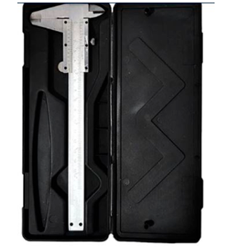 [X10228] CALIBRADOR PIE DE REY METALICO CAJA NEGRA ECONOMICO